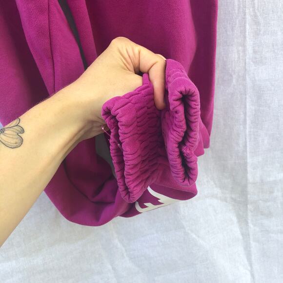 Nike Air Sweatpants Pink Fuchsia Joggers Zip Pockets With Logo Hang Tag Small - Picture 4 of 8